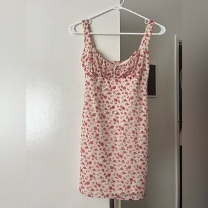 Urban Outfitters flowery mini dress